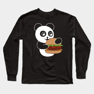 The Panda's Burger Long Sleeve T-Shirt